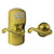 Schlage FE575PLY609FLA Antique Brass
