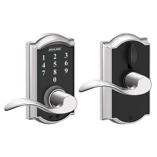 Schlage Touch FE695CAM625ACC Bright Chrome