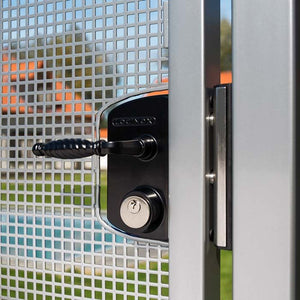 Locinox LUKY (F5 Lever available via special order) on Pool Gate