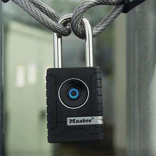 Shops Brand new master lock Bluetooth outdoor padlock