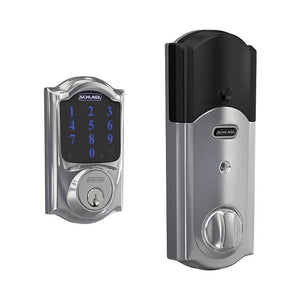 Schlage Connect BE469 in Bright Chrome
