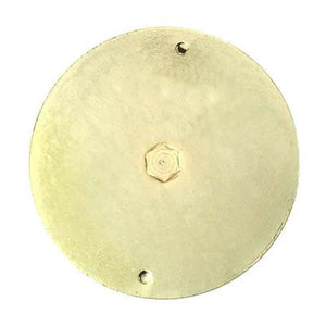 Brass door plate