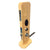 Mortise door lock with lever