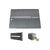 LockeyUSA PS51 Standard Panic Shield Safety Kit with Lockey PB1100 in Silver