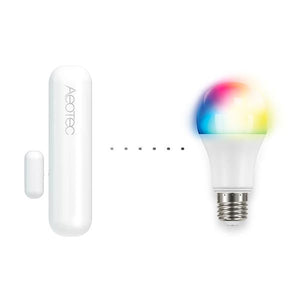 Sensor and rainbow lightbulb