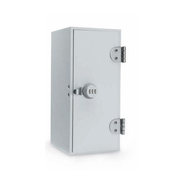 Combi-Cam keyless cam lock secures medical cabinets much better than a conventional cam lock.
